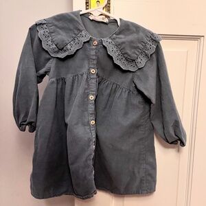 Zara Ruffle Collar Baby Dress (18-24 months)